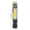 Multi function Strong Magnet Work Light Waterproof USB Charging LED