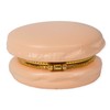 Two's Company Peach Macaron 2.25 Inch Ceramic Limoge Style Trinket