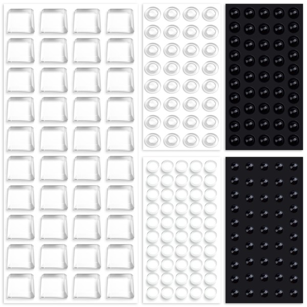 STSTR 222PCS Bump Dots for Visually Impaired, Mixed Sizes Shapes