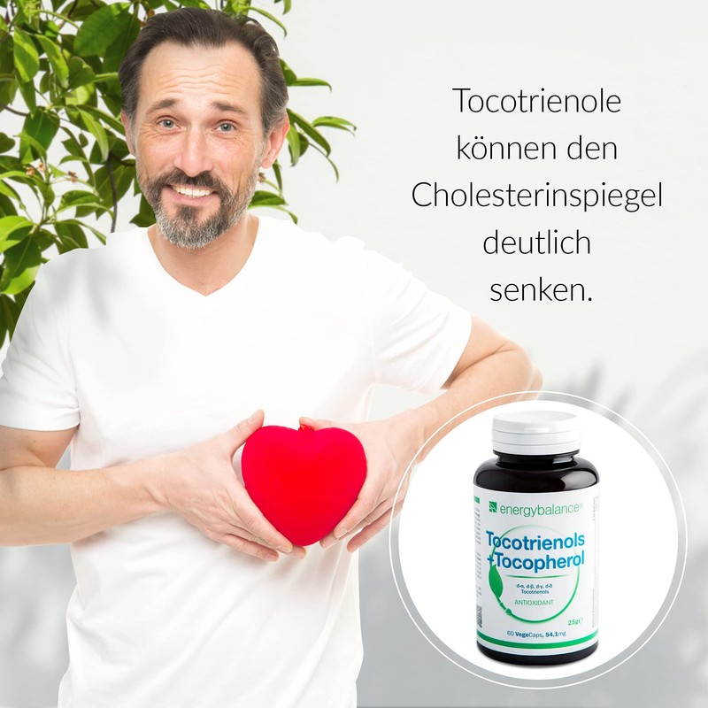EnergyBalance Tocotrienol alpha-gamma - 4 tocopherols in 1 capsules with