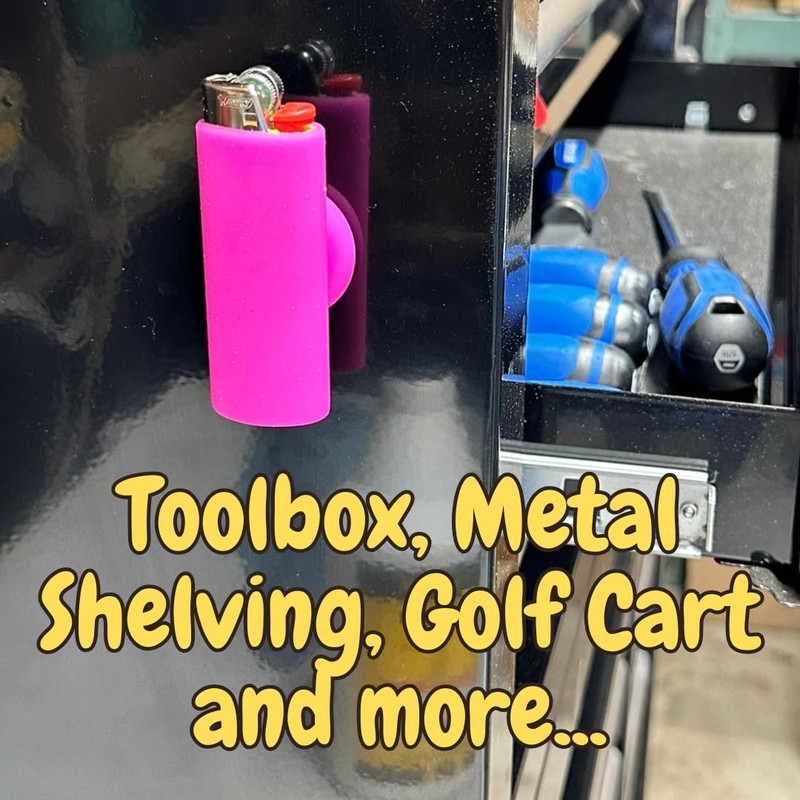 Magnetic Lighter Holder Case Sleeve for BIC Lighters | Strong