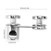 Bathroom Glass Door Lock Shower Room Latch Lock for Home
