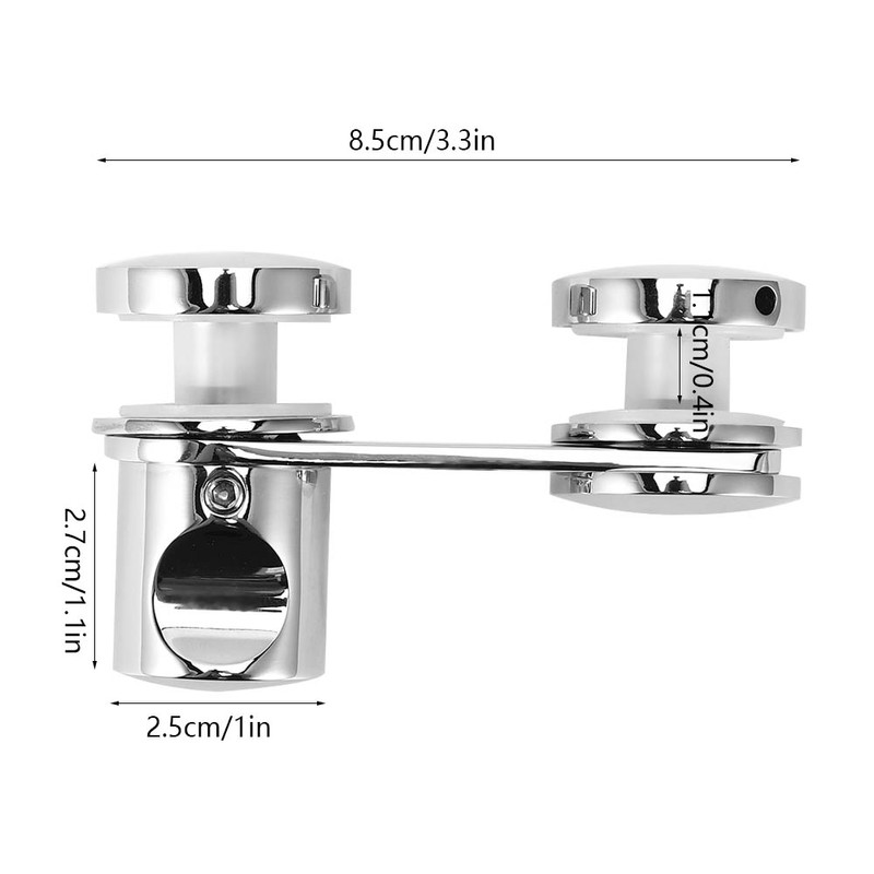 Bathroom Glass Door Lock Shower Room Latch Lock for Home