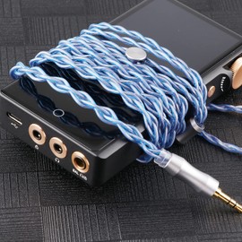 Tripowin Altea Upgraded 6N-OCC Litz 4 Core HIFI Earphone Cable High Purity (99.9999%) 6N Single Crystal Copper Cable for Reclosable Earphones Produced in 26 AWG Standard Oxidation Resistant Ideal Gift