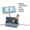 WAGO 221-413 Lever-Nuts - 3-Conductor Compact Splicing Connectors (10-Pack)