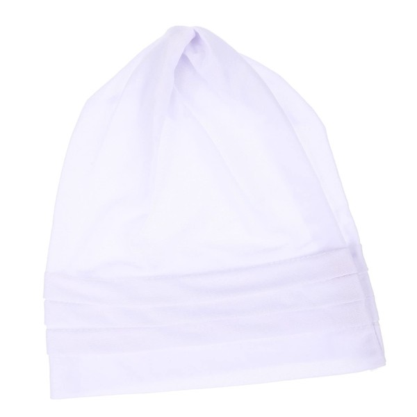 KOMBIUDA Women Hair Sleeping Cap Breathable Cotton Linen Sleep Bonnet