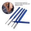 jojofuny 5pcs Pin Punch Cylindrical Tool for Includes Heat Treated