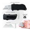XXV Aluminum Alloy Utility Knife, Box Cutter,Cute Heavy Duty Pocket