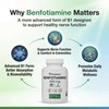 PRISTINE'S Benfotiamine 300mg High Bioavailability Nerve Support Supplement - 60