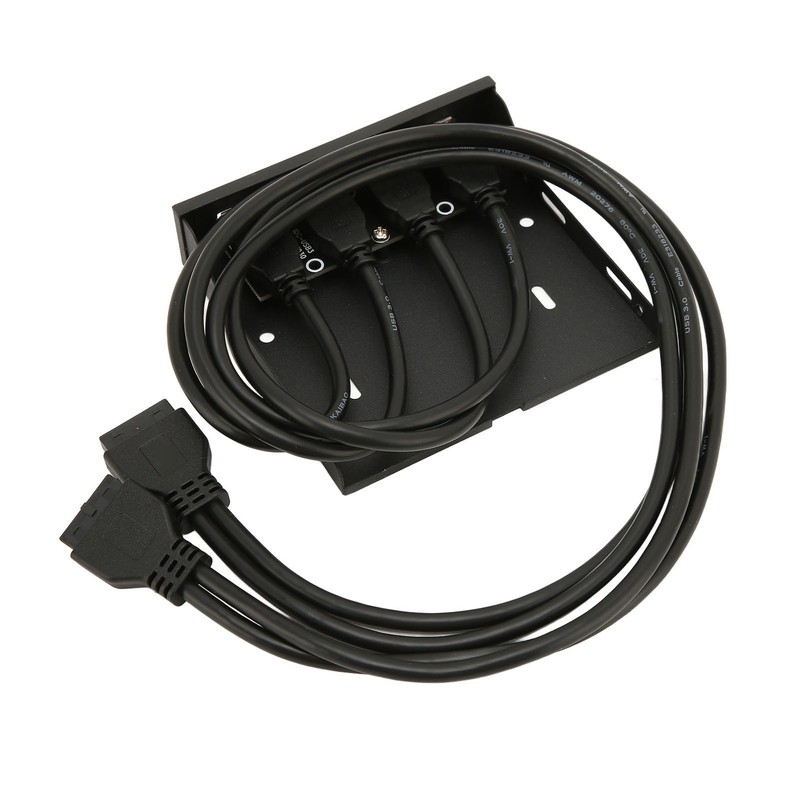 USB Front Panel 4 Ports USB 3.0 Dual 19 Pin