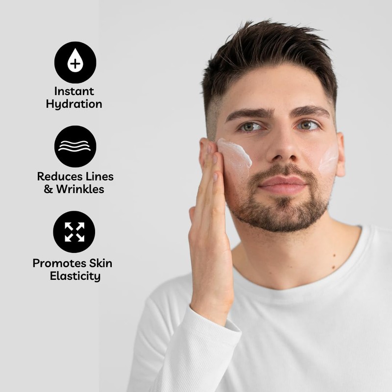 Man Polish Man Polish Men's Moisturiser - Premium Sensitive Natural