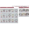 Kyoshin L 1171001-02 71001-02 Metal Fittings, D-ring 0.5 inches (12