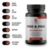 Probióticos Prebióticos Enzimas Digestivas MCT Oil 120 Capsulas Sin Sabor