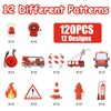 Pack of 120 Confetti Fire Brigade Decoration, Fire Brigade Table