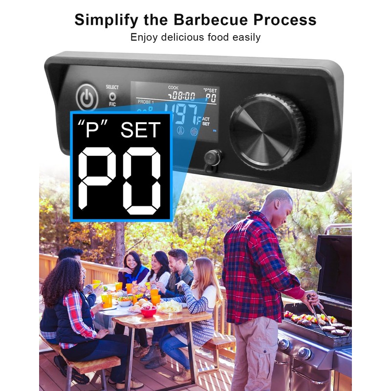 PID Control Panel Fit for Pit Boss 440-1000 Wood Pellet