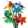 S&S Worldwide Flexible Fun Flowers Craft Kit (Pack of 24)