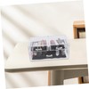 Operitacx Elegant Acrylic Makeup Storage 3 Drawer Organizer Lotion Organizer