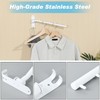 Alise Wall Mounted Clothes Drying Rack,Swivel Clothes Hanger,White,1Pcs
