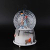 Yunir Snow Globe Music Box Crystal Ball with LED Light