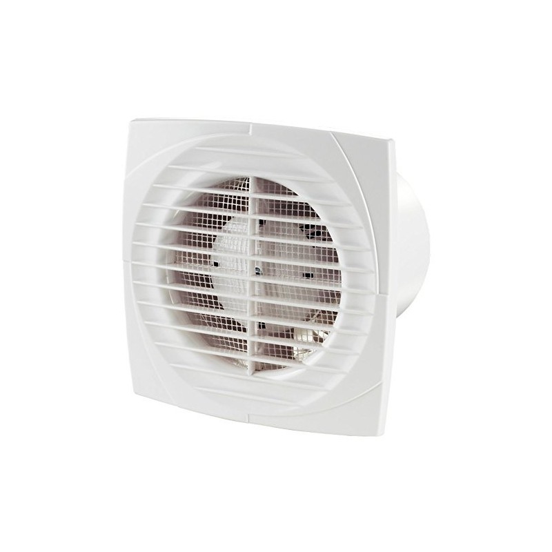 Blauberg UK LINE-100-T LINE-100-T-A Low Profile 4" 100mm Slimline Bathroom