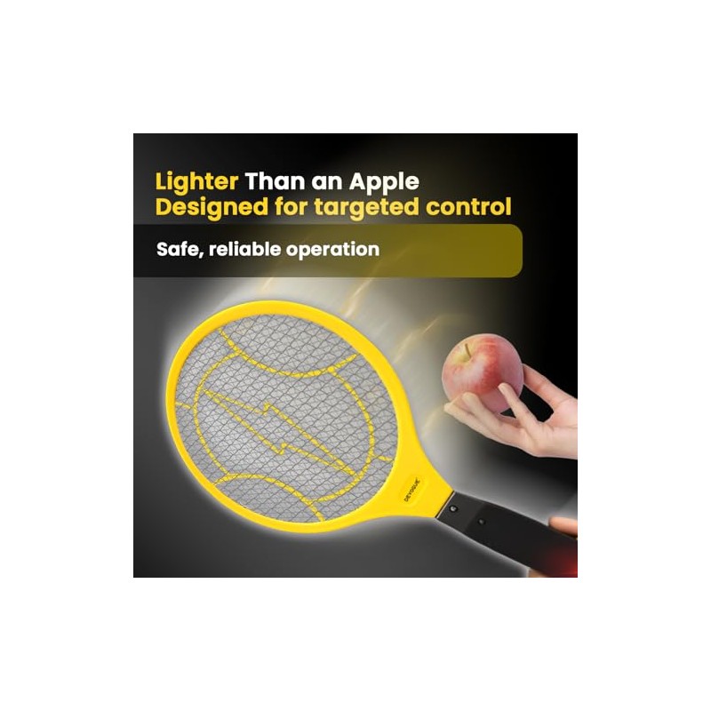 DEVOGUE® Electric Fly Swatter - Weight Like Apple - 2AA
