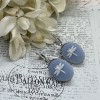 FANCY FOX BOUTIQUE Blue White Dragonfly cute Silver Boutique French