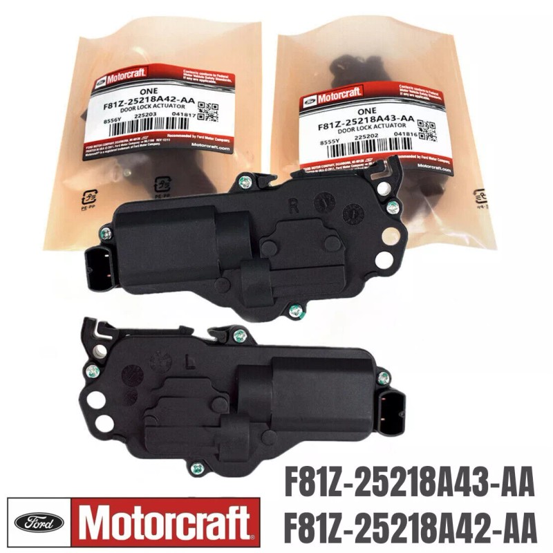 For Ford 2Pcs Power Door Lock Actuators Front/ Rear For