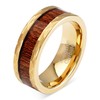 100S JEWELRY Tungsten Rings For Men Women Wedding Band Gold