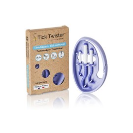 Tick Twister ClipBox Case of 3 Tick Removers for Dogs, Cats, Horses and Man – Made in France