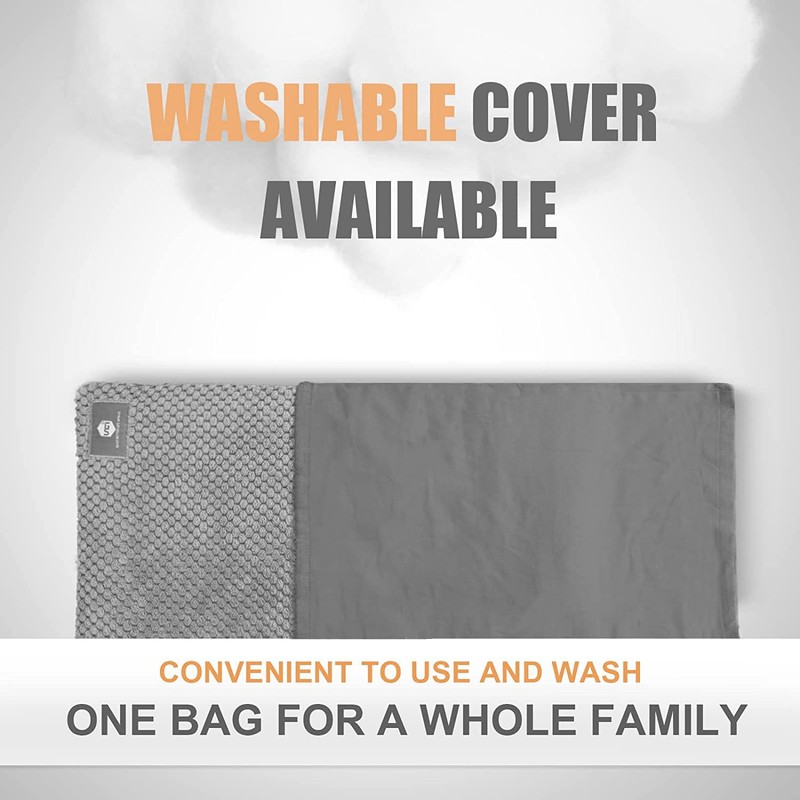 UNCN Wide Microwave Heating pad with Washable Cover 9.5 x