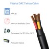 QSFPTEK 10G SFP+ DAC Cable, Passive Direct Attach Copper Twinax