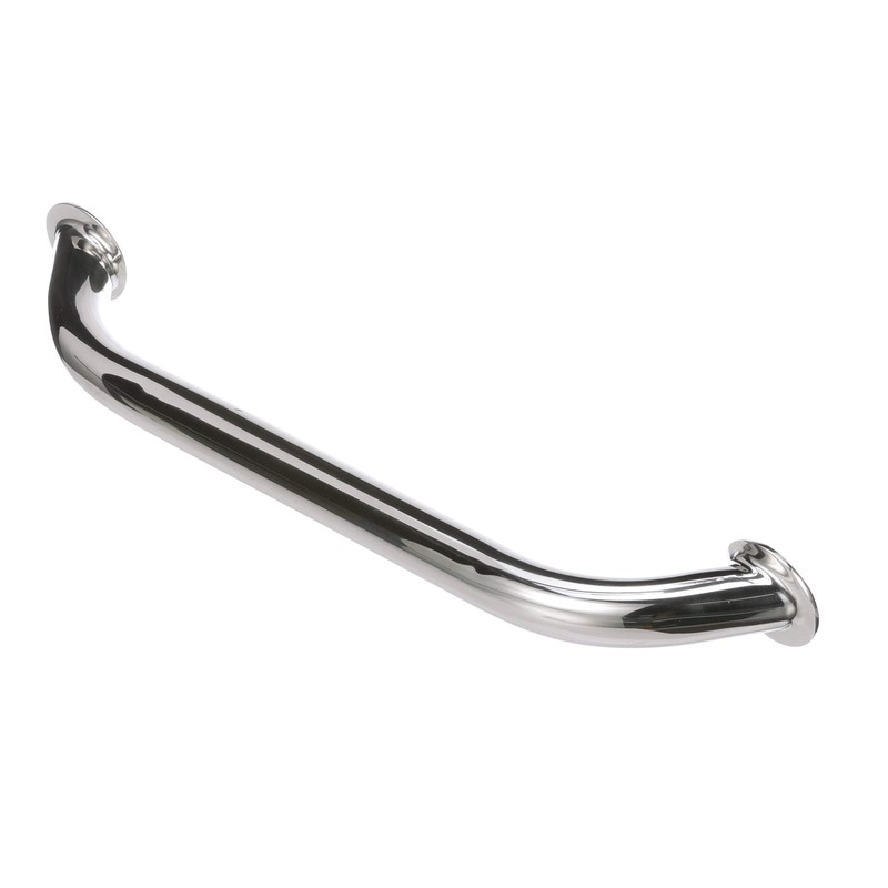 Seachoice Hand Rail, 24 in. Long, 304 Stainless Steel, Accepts