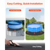 VEVOR 12 Foot Round Pool Liner Pad for Above Ground