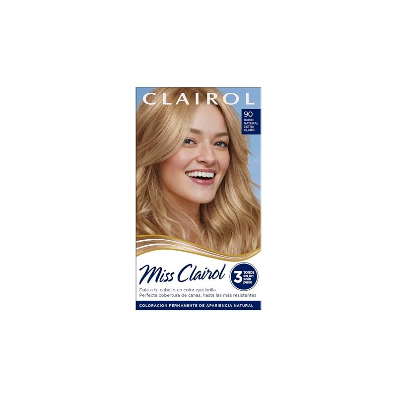 Miss Clairol Tinte Permanente 90 Rubio Natural Extra Claro