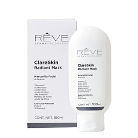 ClareSkin Radiant Mask - Mascarilla Facial Aclarante – Difumina manchas - Previene signos de envejecimiento - 100 ml
