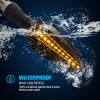 Unbranded 4x M10 Arrow Universal Motorcycle Flowing Turn Signal Light