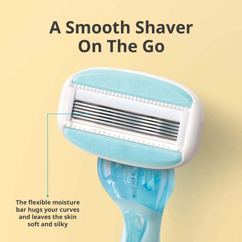 EVE 5 Women's Disposable Razors Smooth Touch | Wide moisture
