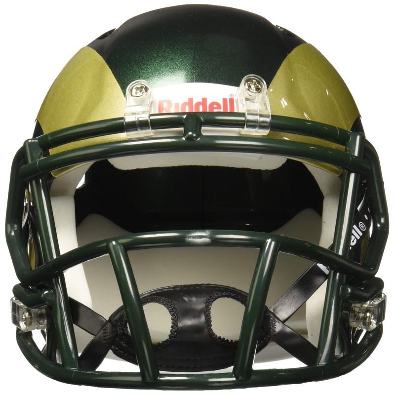 Riddell men unisex adult women Speed Mini Football Helmet, Green,