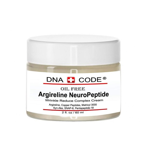 No Needle Alternative-OIL FREE Argireline NeuroPeptides Cream, w/, Matrixyl 3000, Syn-Ake, SNAP-8, Copper Peptides
