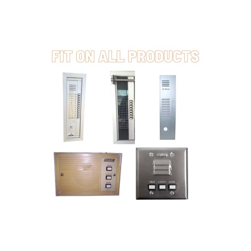GDMI Intercom Push Button Replacement Can Fit On Mircom, Mirtone,