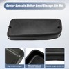 XQSMWF Center Console Shifter Bezel Storage Bin Mat Black Compatible