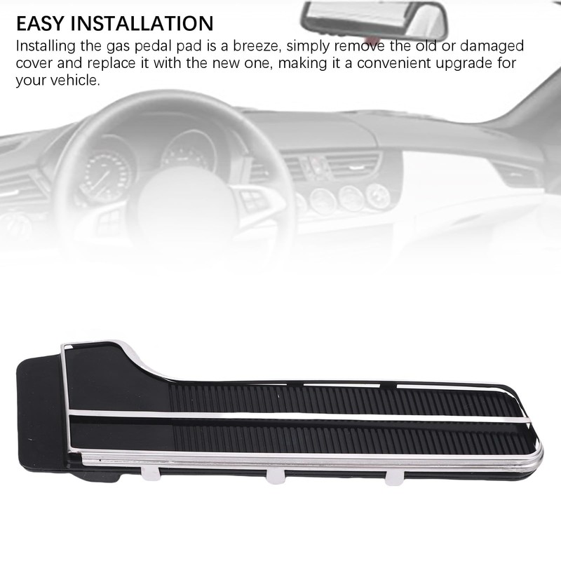 Pyhodi Pickup Truck Rubber Accelerator Gas Pedal Pad, Non Slip