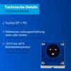 REV 0510615555 Caravan, CEE plug wall 230V, 3-pin, 1Ph +