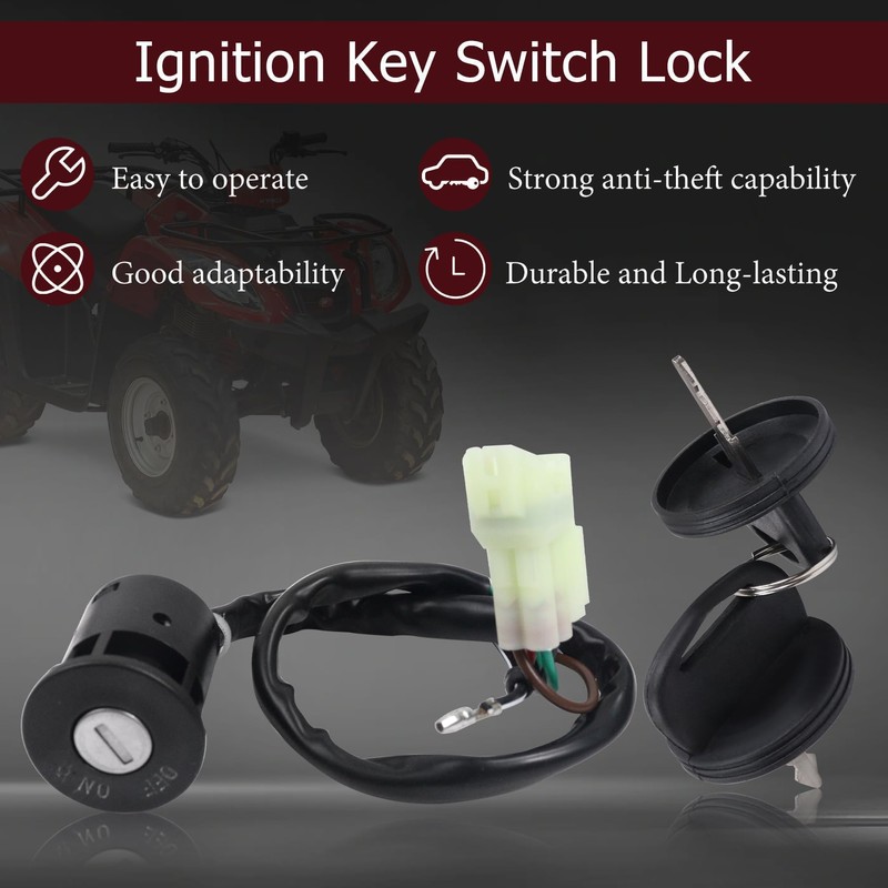 35010-LCA4-90A Ignition Key Switch Lock Fits for Kymco ATV MXU