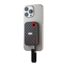 Netac 512GB Magnetic Portable SSD Up to 2000MB/s Read 1700MB/s Write Speed, Snap and Go, USB 3.2 Gen2 External Solid State Drives Compatible for Smartphone/Laptops/Business Travel Essential, ZX20 II