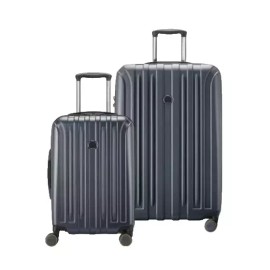 Delsey Paris Accelerate 2-Piece 30" & 22" Carry-On Hardside Luggage Set black