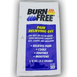 Burn Free 10 Pack Burn Free Gel 3.5 gr Sachet First Aid Treatment Gel Kit Free EMT IFAK