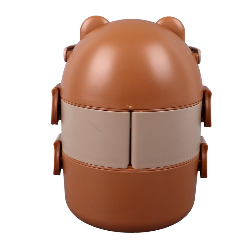 Bento Portable Lunch Box, 2 Layer Containers for School, Work,