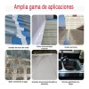 Cinta Butilo Impermeable Banna Aluminio 10cm x 20m Resistente Fugas