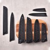 Huliyhus 8 Pieces Universal Knife Guards Set, Plastic Kitchen Knife